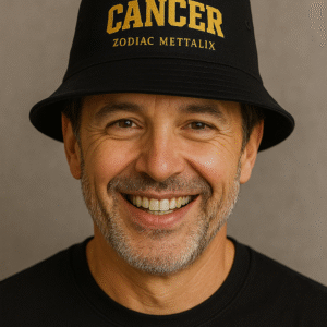 Zodiac Mettalix Bucket Hat - Cancer