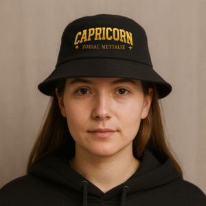 Zodiac Mettalix Bucket Hat - Capricorn