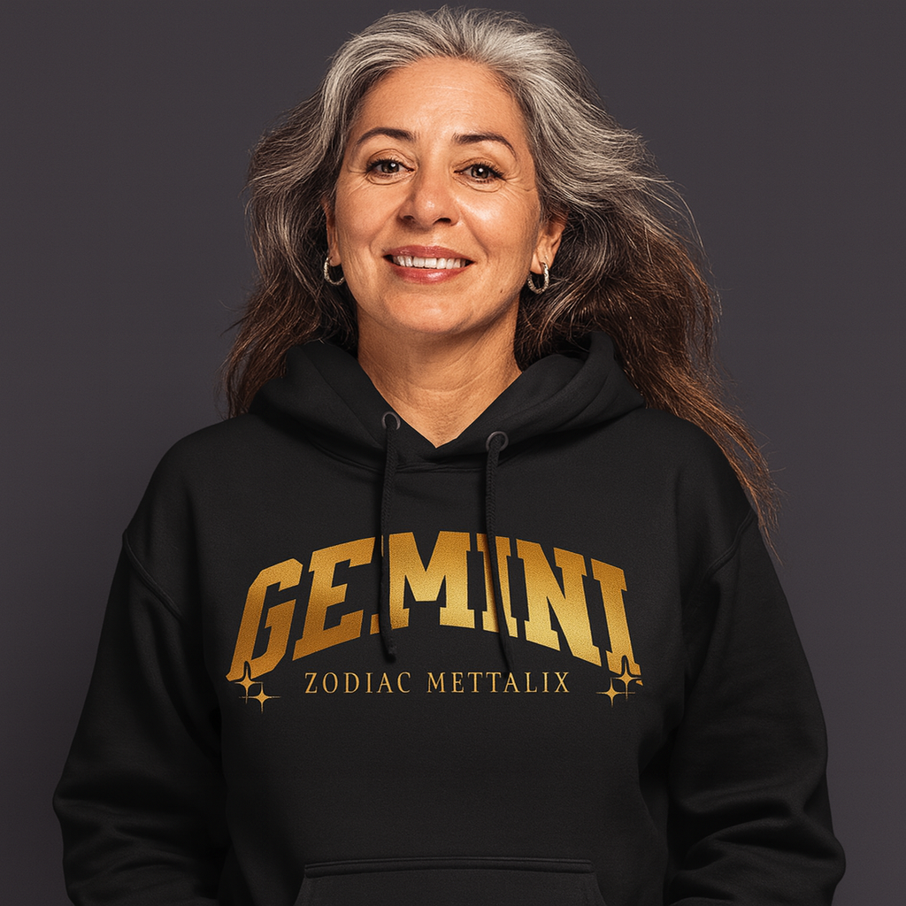 Zodiac Mettalix Hoodie - Gemini