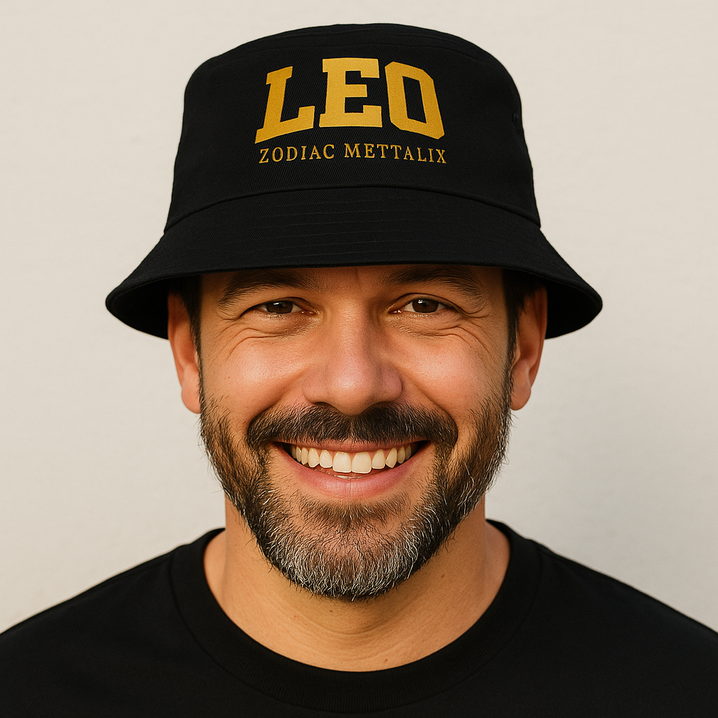 Zodiac Mettalix Bucket Hat - Leo