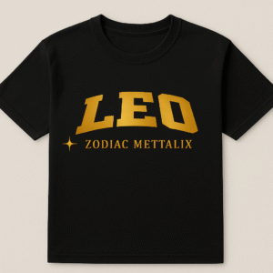 Zodiac Mettalix Print Tee - Leo