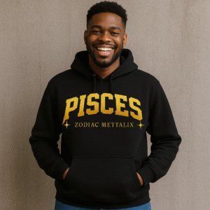 Zodiac Mettalix Hoodie - Pisces
