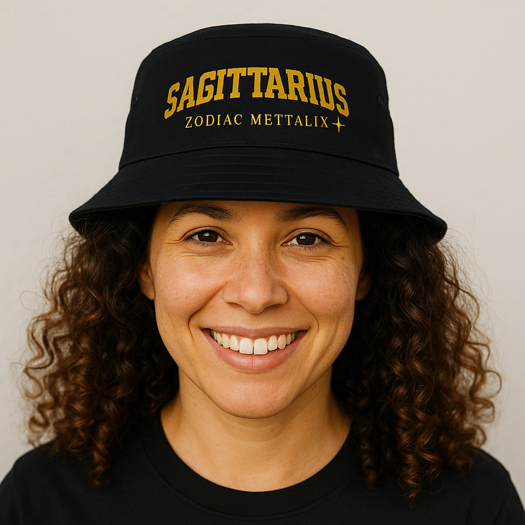 Zodiac Mettalix Bucket Hat - Sagittarius