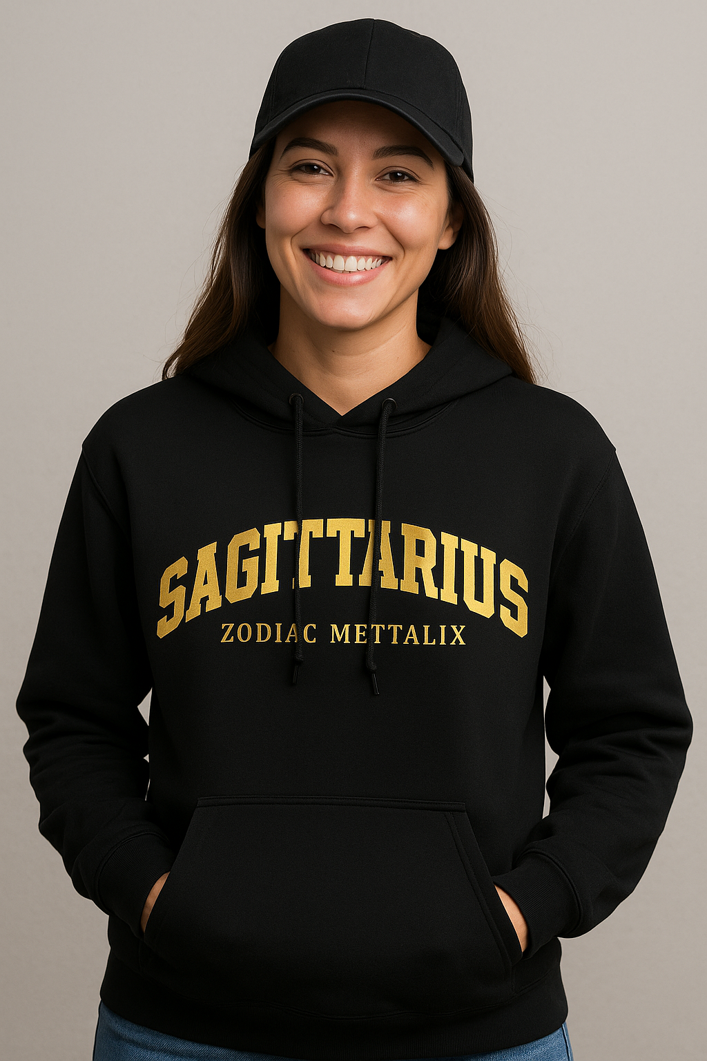 Zodiac Mettalix Hoodie - Sagittarius