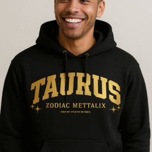 Zodiac Mettalix Hoodie - Taurus